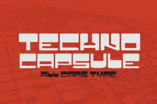 Techno Capsule Font Download