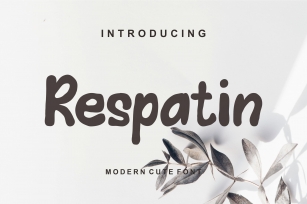 Respatin Font Download