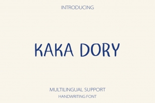 Kaka Dory Font Download