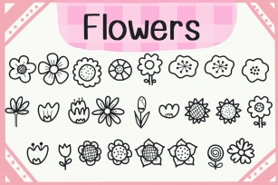 Flowers Font Download