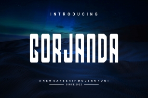 Gorjanda Font Download