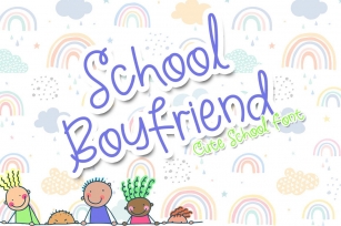 School Boyfriend Font Download