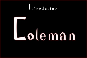 Coleman Font Download