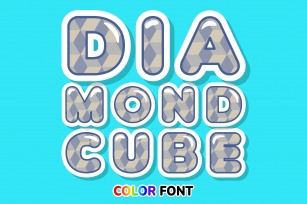 Diamond Cube Font Download