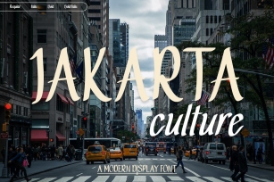 Jakarta Culture Font Download