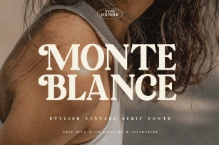 Monte Blance Font Download