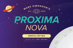 Proxima Nova Essential Pack Font Download