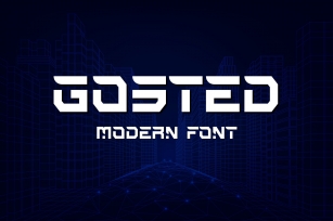 Gosted Font Download