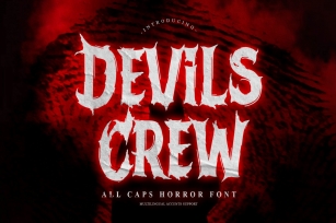 Devils Crew Font Download