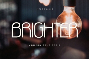 Brighter – Modern Sans Serif Font Download