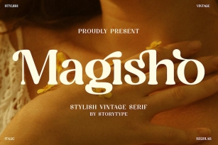 Magisho Stylish Vintage Serif Font Font Download