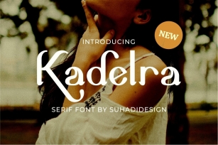 Kadelra feminine serif Font Download