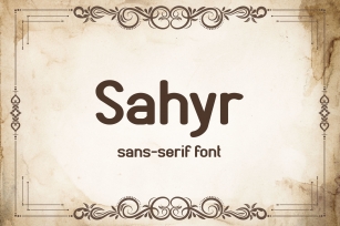 Sahyr Font Download