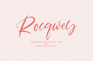 Rocqwey Font Download