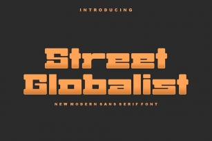 Street Globalist Font Font Download
