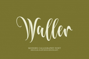 Waller Font Download