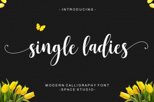 Single Ladies Font Download