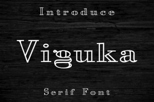 Viguka Serif Font Font Download