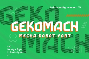 Gekomach Font Download