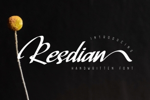 Resdian Font Download