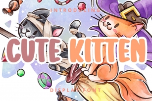Cute Kitten Font Download
