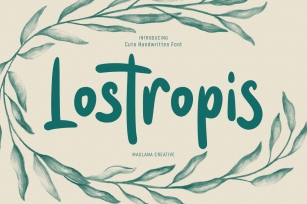 Lostropis Font Download