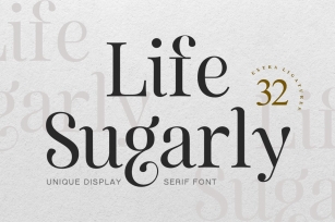 Life Sugarly Font Download
