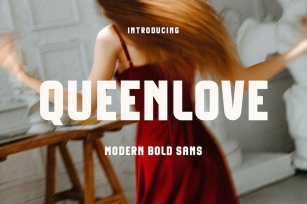 Queenlove – Modern Bold Sans Font Download