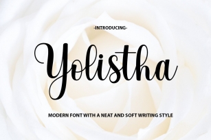 Yolistha Script Font Download