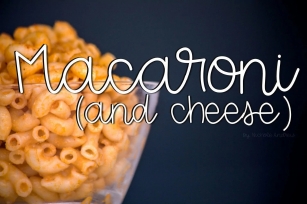 Macaroni and Cheese Font Download