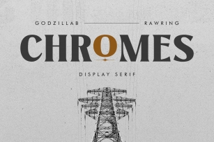 Chromes Vintage Display Font Download
