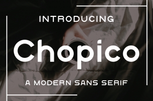 Chopico Font Download