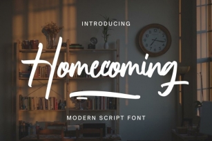 Homecoming Font Download