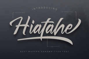 Hiatahe Font Download