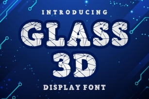 Glass 3d Font Download