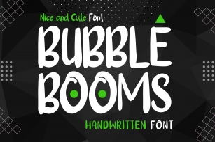 Bubble Booms Font Download