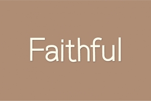 Faithful Font Download