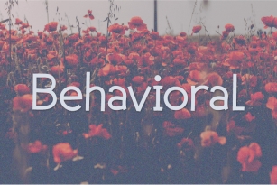 Behavioral Font Download
