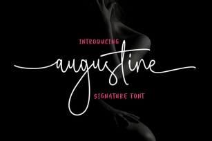 Augustine Signature Font Download