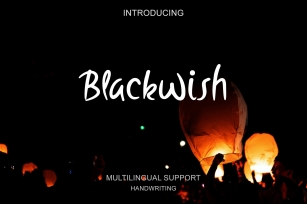 Blackwish Font Download