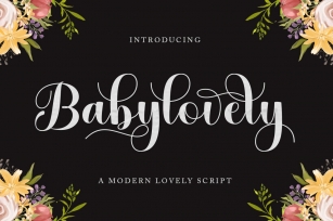 Baby Lovely Font Download