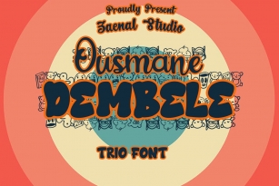 Ousmane Dembele Font Download