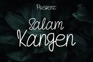 Salam Kangen Font Download