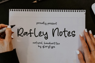 Rafley Notes Font Download