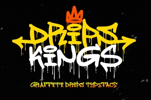 Drips Kings Font Download