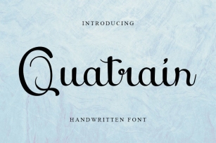 Quatrain Font Download