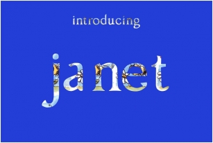 Janet Font Download