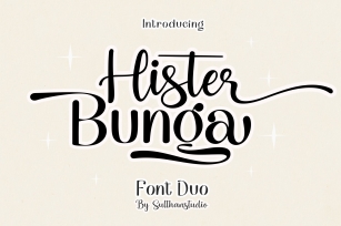 Hister Bunga Font Download
