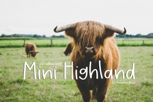 Mini Highland Font Download