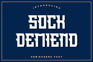 Sock Demiend Font Font Download